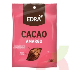 Cacao Amargo Edra 150Gr
