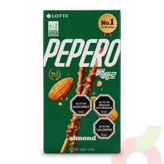 Pepero Almendras Lotte 32Gr 