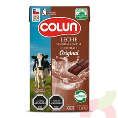 Leche Semidescremada Chocolate Original Colun 1Lt