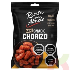 Mini Snack Chorizo Receta del Abuelo 50Gr