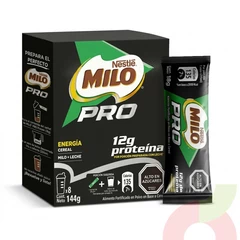 Sachets Milo Pro Nestlé 144Gr 8 Unidades 