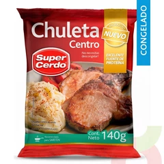Chuleta Centro Super Cerdo 140Gr