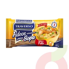 Fideos Instantáneos Pollo Traverso 85Gr