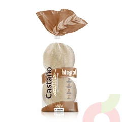 Pan Pita Integral Castaño 300Gr 8 Unidades