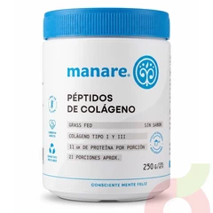Péptidos Colágeno Manare 250Gr