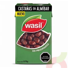 Castañas en Almíbar Wasil 570Gr