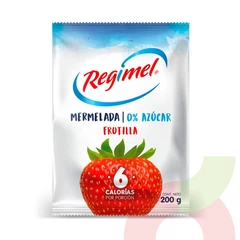 Mermelada Frutilla 0% Azúcar Regimel 200Gr