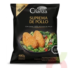 Congelado Suprema de Pollo La Crianza 480Gr