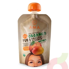Puré Orgánico Manzana & Mango Ama 90Gr