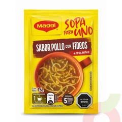 Sopa para Uno Pollo con Fideos Maggi 16Gr