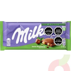 Chocolate Ganze Haselnusse Milka 95Gr
