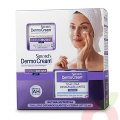 Set DermoCream Toallitas Desm. + Crema Lift Simonds 50Ml