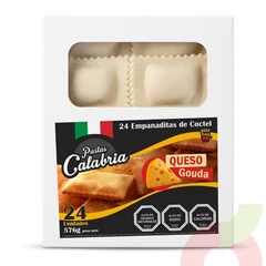 Empanaditas Queso Gouda Pastas Calabria 576Gr 24 Unidades