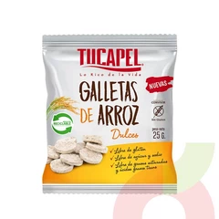 Galletas de Arroz Dulces Tucapel 25Gr