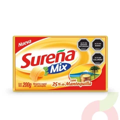 Margarina Mix con Mantequilla Sureña 200Gr
