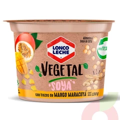 Yogurt Vegetal Soya Mango Maracuyá Loncoleche 130Gr