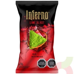 Tortillas de Maíz Lime Blast Inferno 72Gr