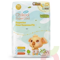 Pañales Super Cool XG Chikool 14 Unidades