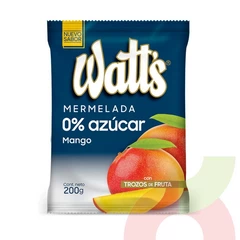 Mermelada Mango 0% Azúcar Watts 200Gr