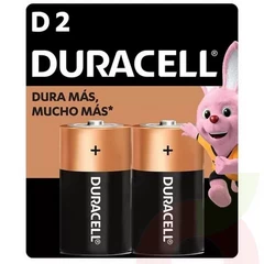 Pila Duracell D 2 Unidades