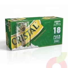 Pack Cerveza Cristal 350Cc 18 Unidades