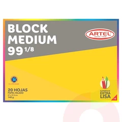 Block Dibujo  Nº99 20 Hojas 27x38 Artel