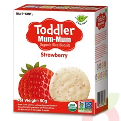 Galletas de Arroz Strawberry Baby Want-Want 50Gr