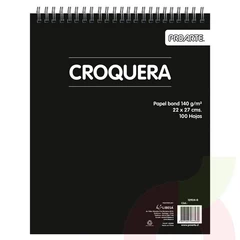 Croquera Proarte 22X27cm 100H 