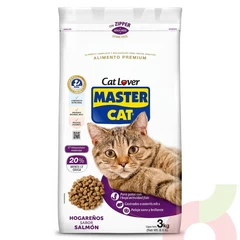 Alimento Gatos Hogareños Salmón Master Cat 3Kg
