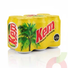 Pack Lata Kem Piña 350Cc 6 Unidades