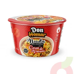 Fideos Instantáneos Carne Vacuno Don Homar 110Gr