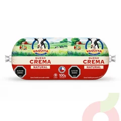 Queso Crema Natural La Vaquita 100Gr