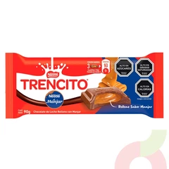Chocolate Trencito Manjar Nestlé 90Gr