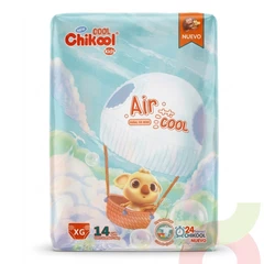 Pañales Air Cool Kids XG Chikool 14 Unidades