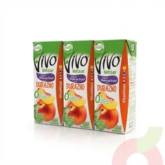 Pack Néctar Durazno Vivo 190Ml 3 Unidades