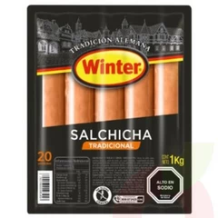 Salchicha Winter Tradicional 1 Kg