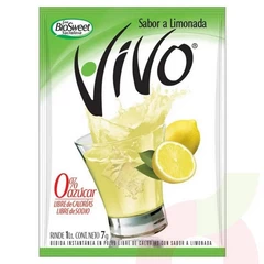 Jugo Instantáneo en Polvo Limonada Vivo 7Gr