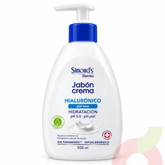 Jabón Crema Hialurónico Simonds 500Ml