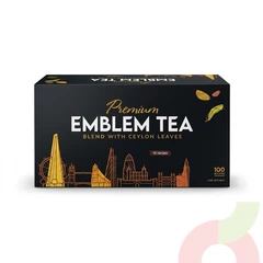 Té Negro Ceylon Blend Premium Emblem Tea 180Gr 100 Unidades