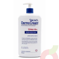 Crema Corporal Hidratación Urea 10% Simonds 750Ml