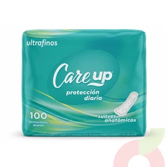 Protectores Diarios Ultrafinos Care Up 100 Unidades