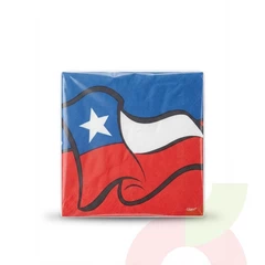 Servilleta Bandera Fiestas Patrias 