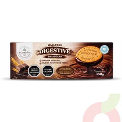 Galletas Digestive Chocolate Semi Amargo Ecovida 130Gr