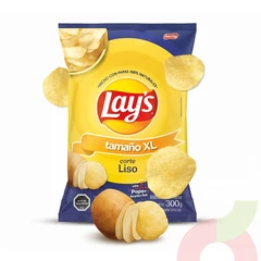 Papas Fritas XL Corte Liso Lays 300Gr