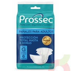 Pañal Adulto G Prossec 6 Unidades