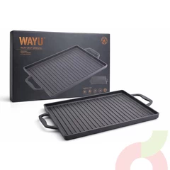 Plancha con Azas Iron Cast Wayu