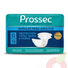Pañal Adulto G Prossec 18 Unidades