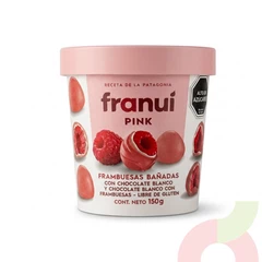Frambuesas Chocolate Blanco & Frambuesa Franuí 150Gr