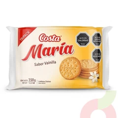 Tripack Galletas María Vainilla Costa 350Gr