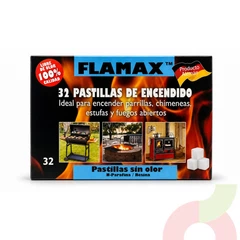 Pastillas de Encendido Flamax 32 Unidades